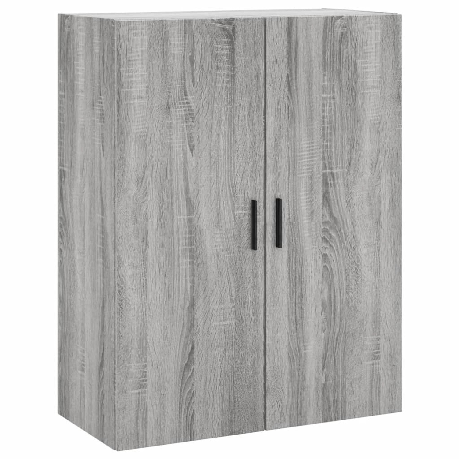 vidaXL Wandschrank Grau Sonoma 69,5x34x90 cm 828442 günstig online kaufen