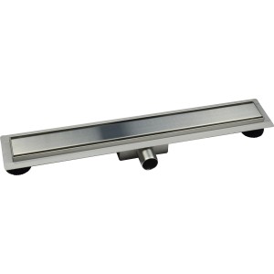 Verosan+ Duschrinne Lech 70 cm aus Edelstahl, Komplettset für bodengleiche Dusche.