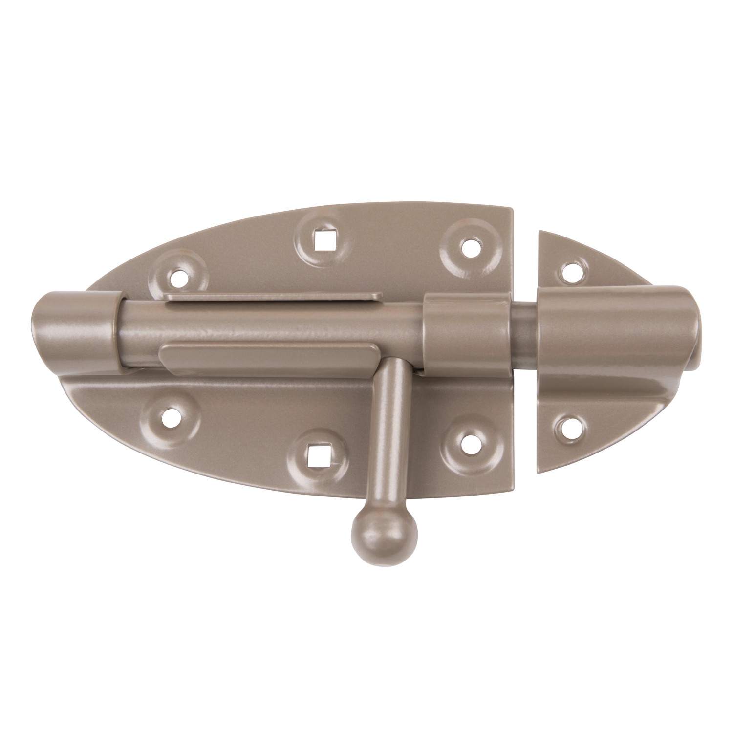 Thumbnail - Duravis Bolzen-Schlossriegel ru.. Griff Perlbeige Duplexbesch. 112 x 72 x 24 mm