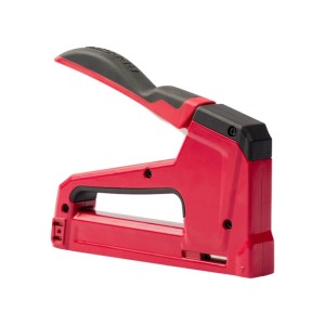 Roter Arrow Handtacker T50 RED2 für Klammern und Nägel.