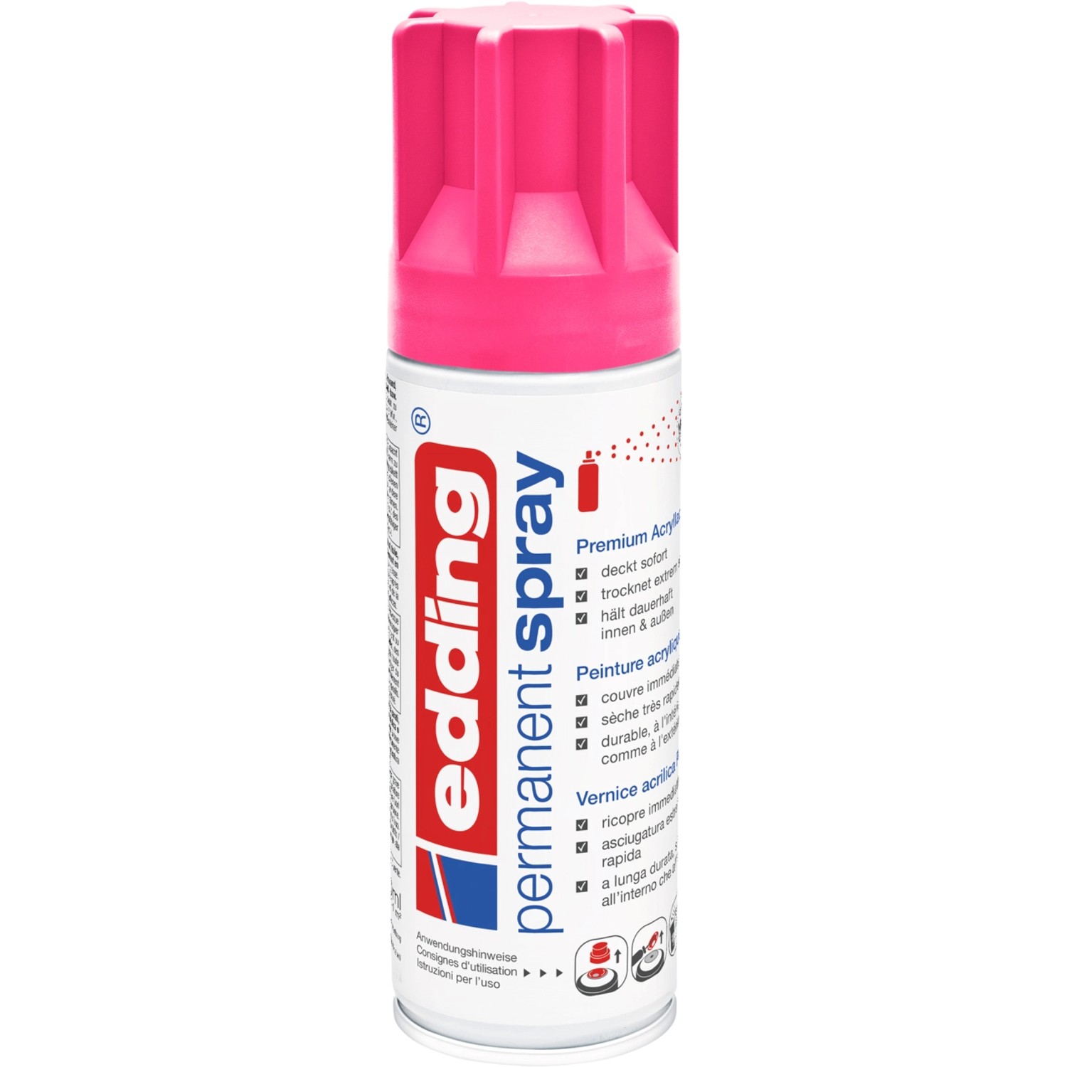 edding 5200 Permanent Spray Neonpink matt 200 ml