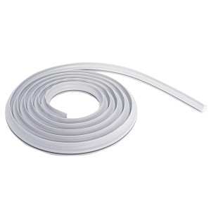 Schulte Dichtprofil, waagerecht, für Badewannenfaltwand, gerollt.