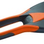 OBI Eiskratzer in Schwarz und Orange mit Softgriff für komfortable Handhabung.