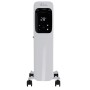 Weißer TroniTechnik Ölradiator TT OR 307 mit 7 Rippen, 1500 Watt und WiFi Funktion.