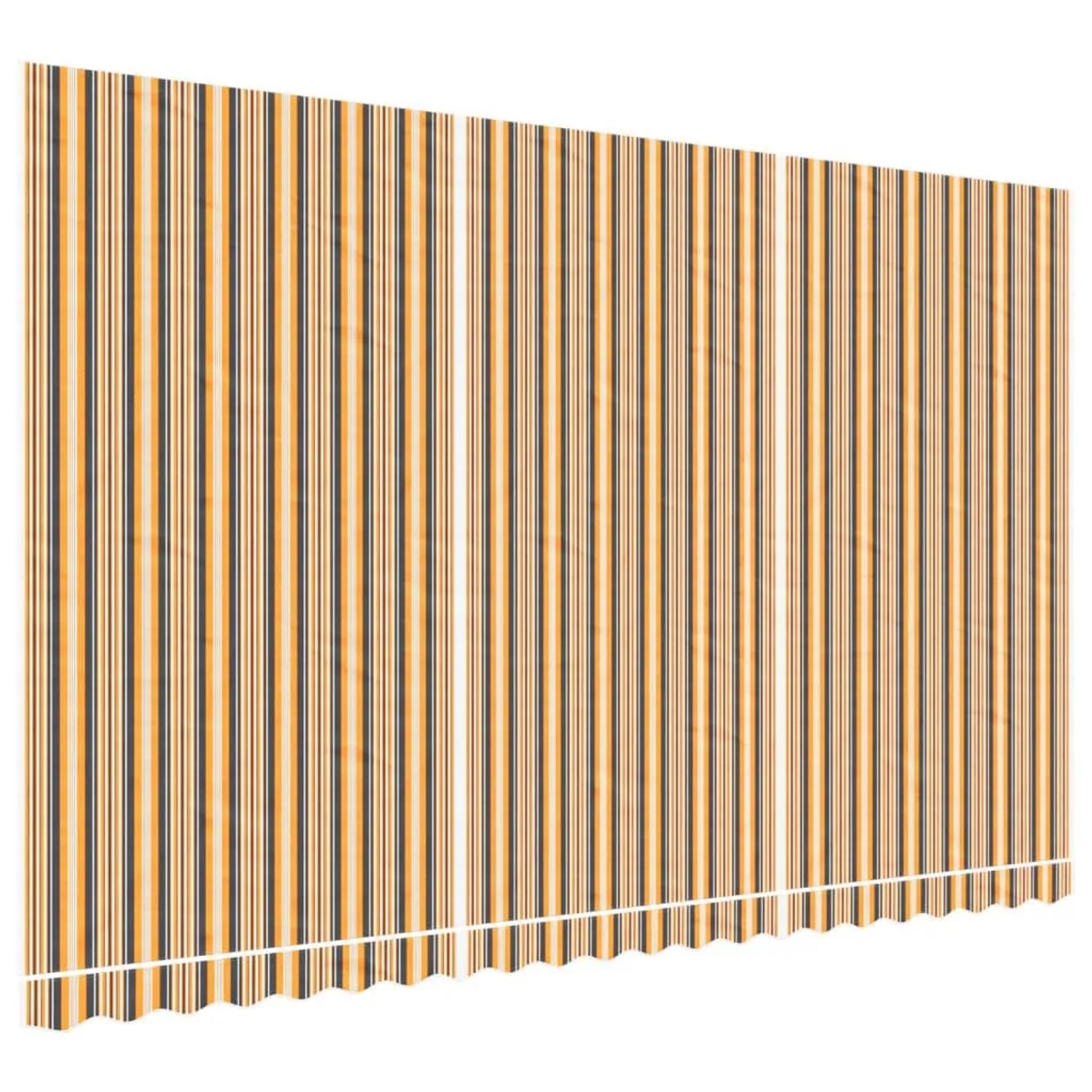 vidaXL Markisenbespannung Mehrfarbig Gestreift 5x3 m 367740