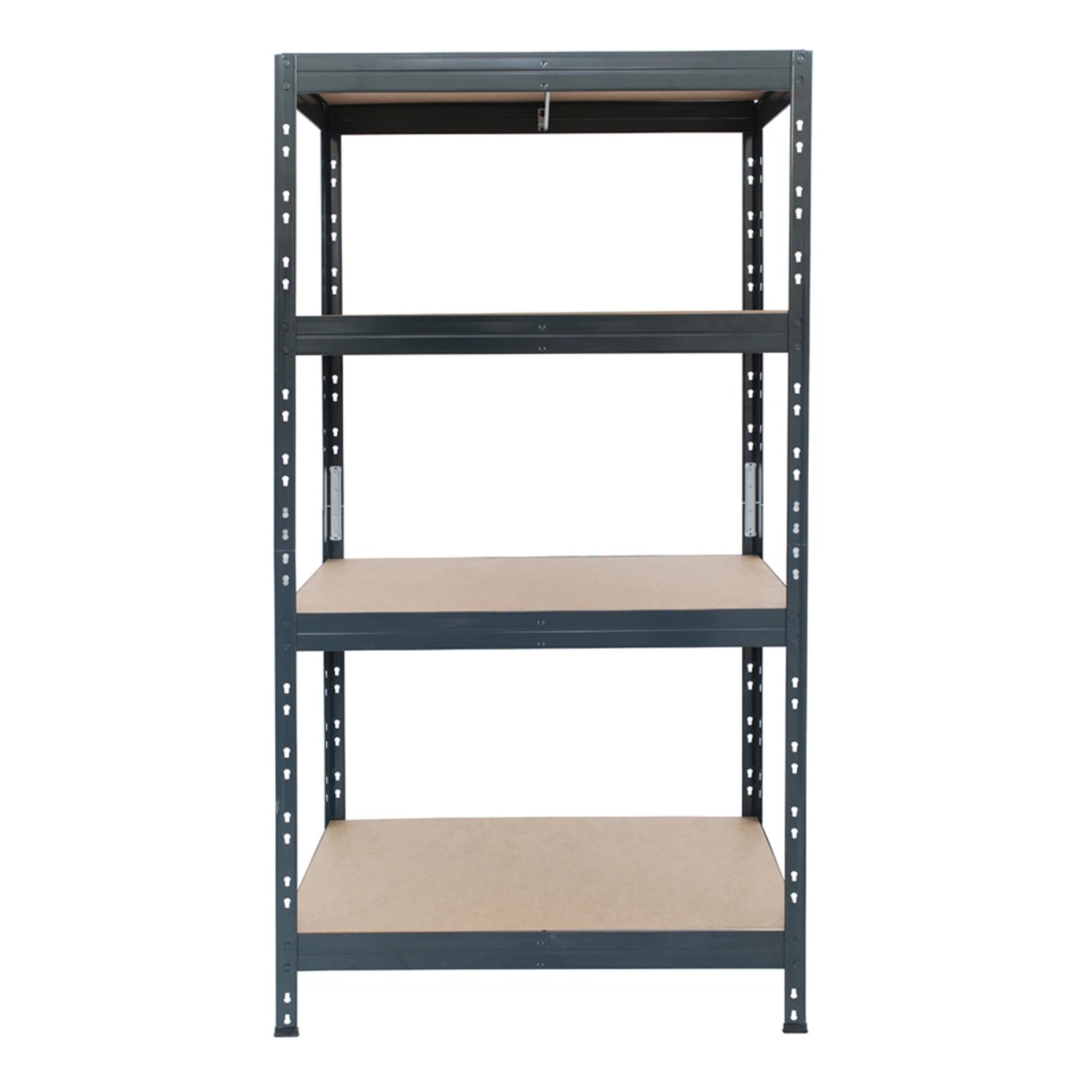 Ar Shelving Rivet Schwerlastregal 180 x 90 x 60 cm 4 Böden Anthrazit FSC® günstig online kaufen