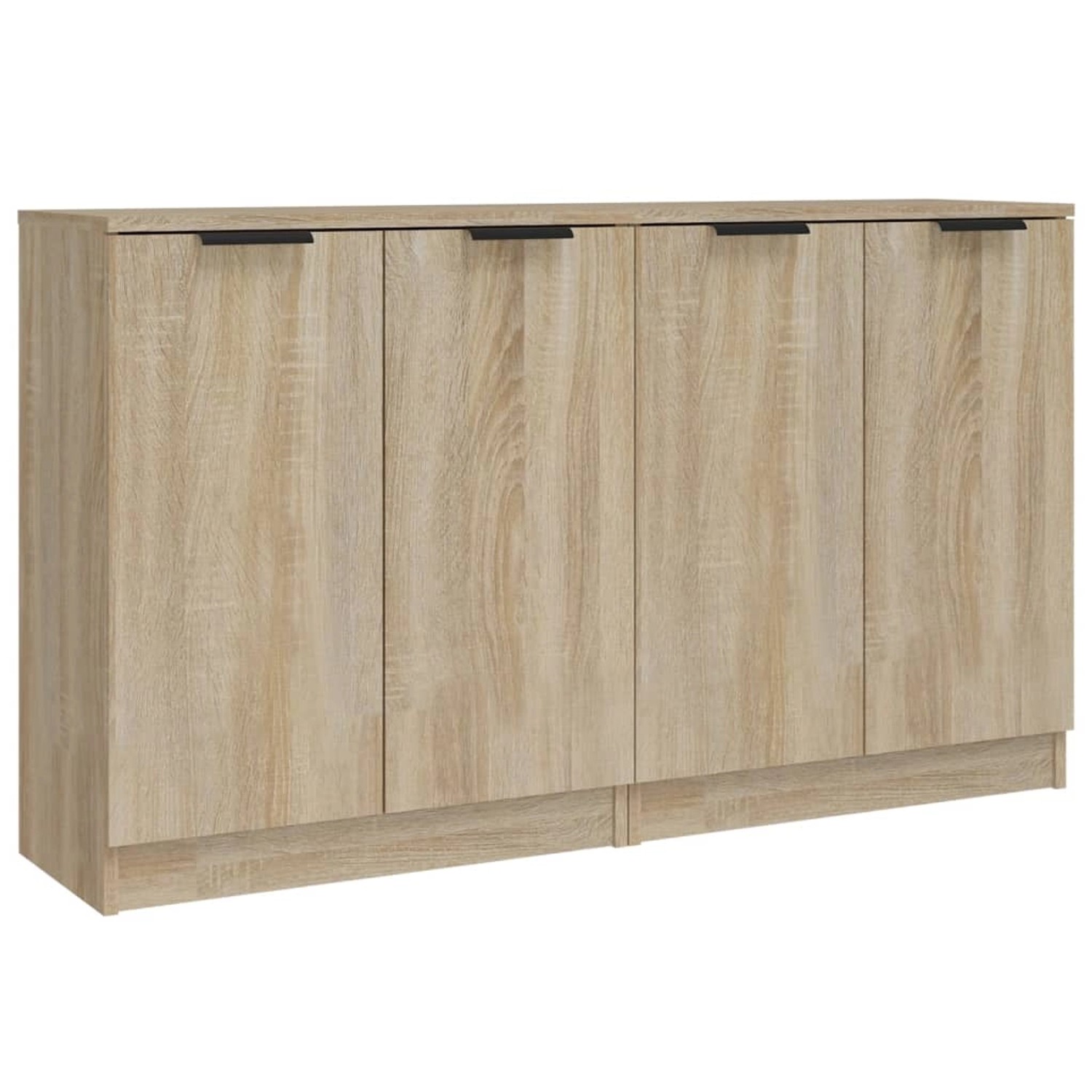 Thumbnail - vidaXL Sideboards 2 Stk Sonoma Eiche 60x30x70 cm Holzwerkstoff 3115774