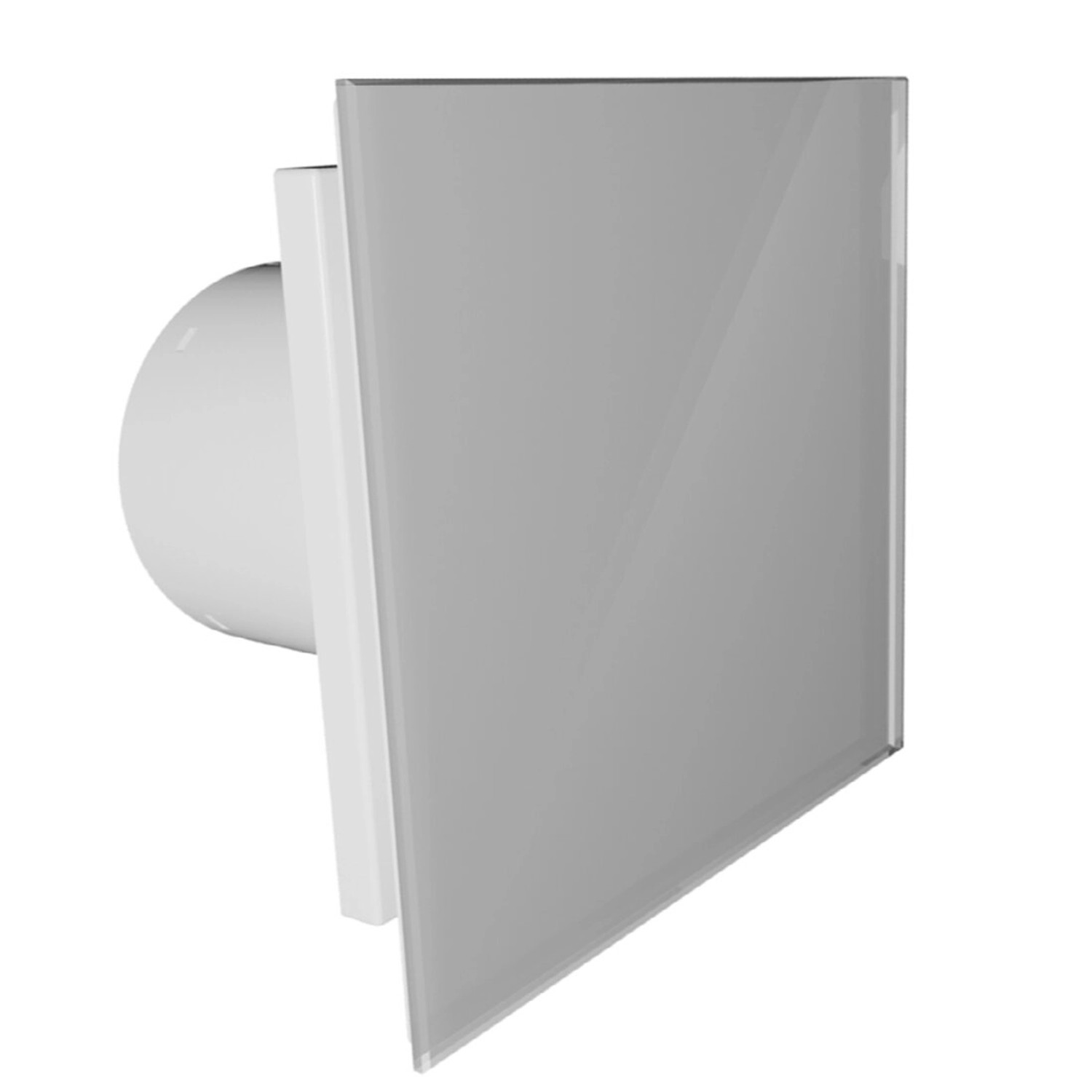 VLANO Badlüfter EOS 100 LTH Silver mit Lichtsensor & Feuchtigkeitssensor