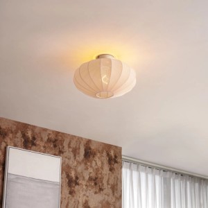 QAZQA Design Deckenleuchte Beige Bida