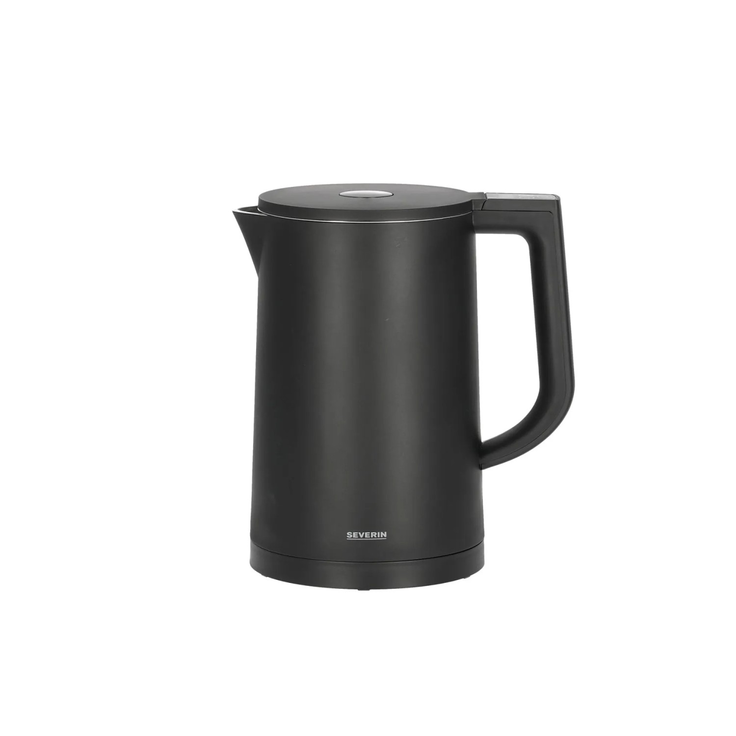 Severin Wasserkocher WK 3483 Edelstahl 1,7, Schwarz Matt