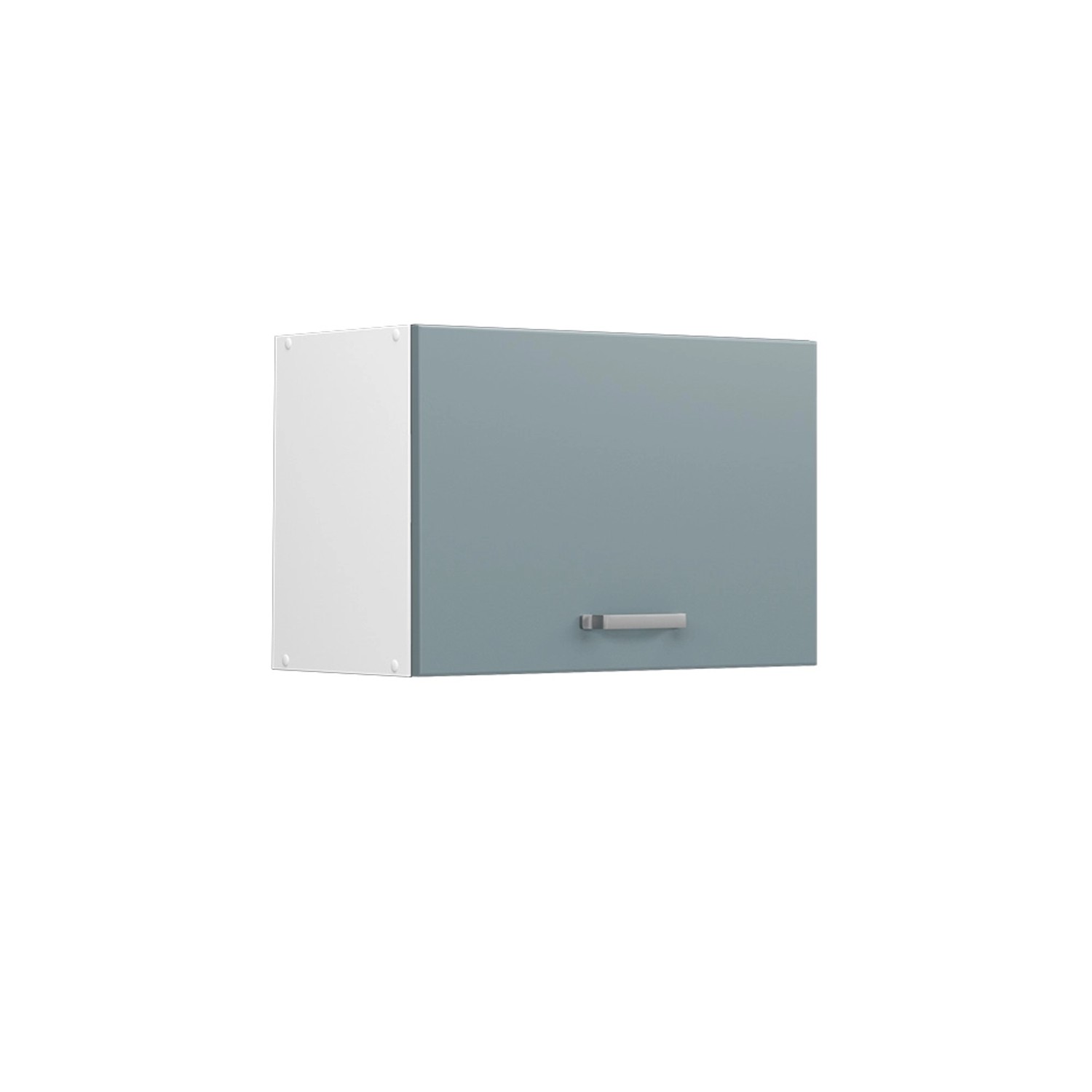 Vicco Hängeschrank R-Line Hängender Küchenschrank Blau-Grau/Weiß 60 cm Flach