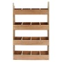 Monster Racking Peugeot Partner II Regaleinheit aus Holz mit 4 Regalen und je 4 Fächern für Autozubehör.