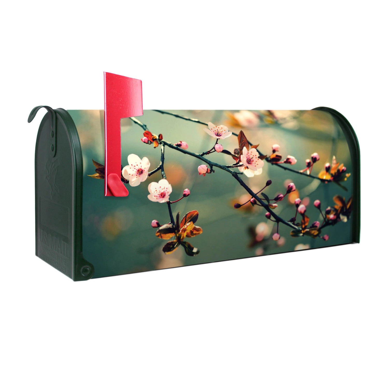 Banjado Amerikanischer Briefkasten Grün 48x22x16cm US Mailbox Letterbox Pos günstig online kaufen