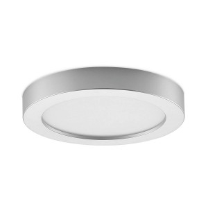 PRIOS LED Deckenleuchte Edwina 9917043 Modern in Alu aus Aluminium 1-flammig Badezimmerleuchte
