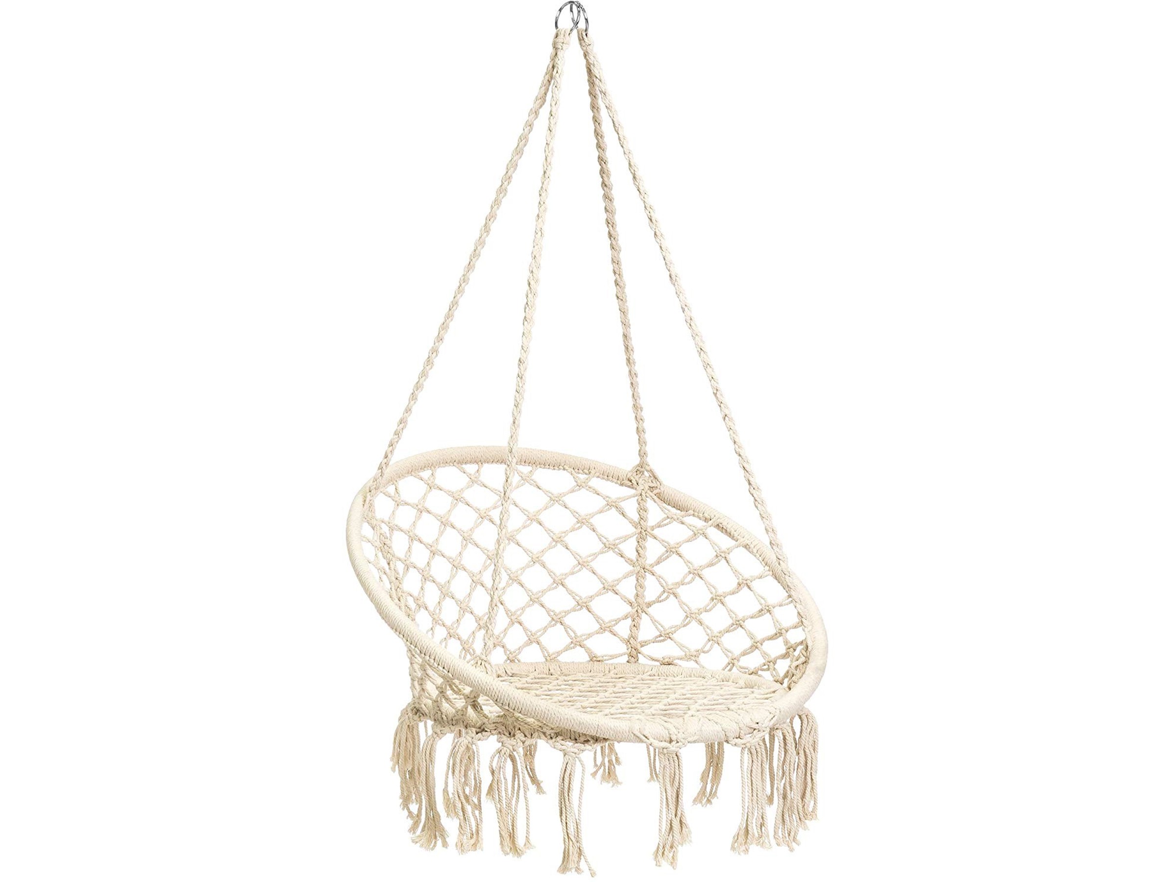 CASARIA Hängesessel Mit Gestell XXL - 150kg Belastbarer Schaukelsessel Für Garten & Terrasse