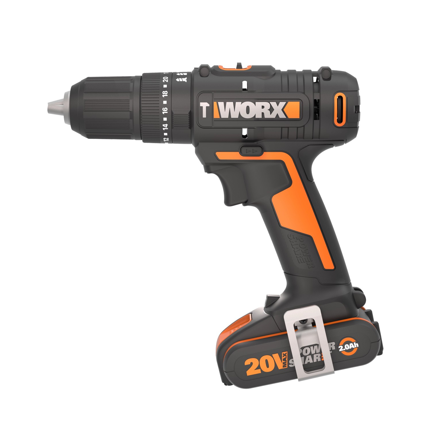 Worx Akku-Schlagbohrschrauber 20 V WX370.2_8