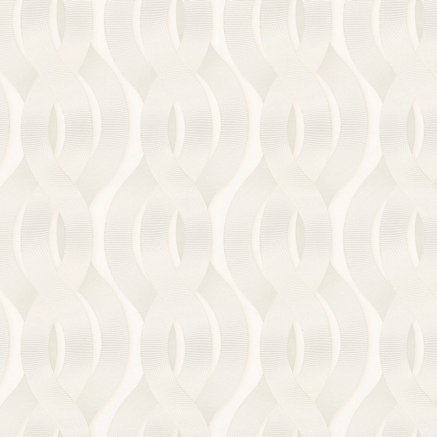 Marburg Vliestapete Grafisch Schlingenmuster Beige-Pearl 10,05 m x 0,70 m F günstig online kaufen