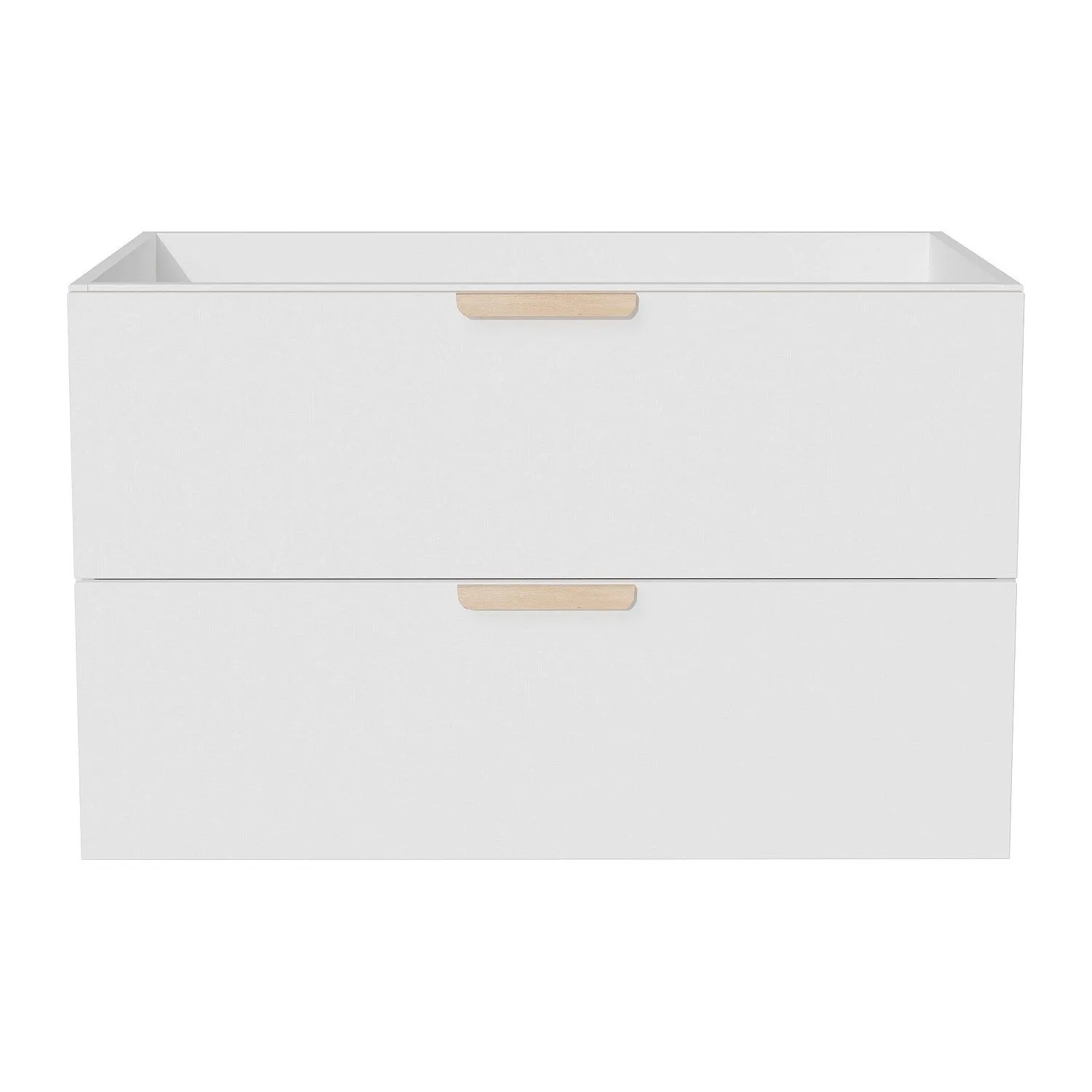 Vente-unique Waschbeckenunterschrank Avoreli Weiß 80 cm