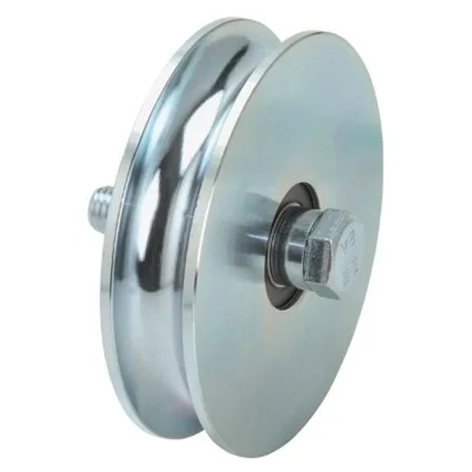 FeNau Schiebetorrolle Verzinkt Ø 90 mm Für Schiene Ø 20 mm 2 Kugellager