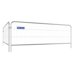 Schake Mobilzaun, 3x1,2 m, Event, feuerverzinkt, für Baustellen und Veranstaltungen.