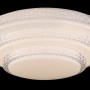 Weiße LED-Deckenleuchte Magnifique, Ø 49,5 cm, dimmbar und SmartLight-fähig.