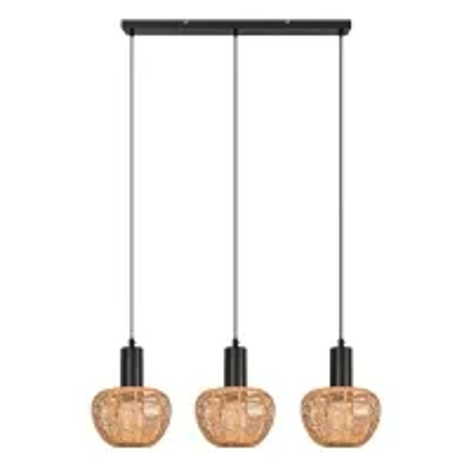 NETTLIFE Pendelleuchte aus Rattan 120 x 70-1