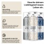 COSMOS LAC Kreidefarbe Spray Chalk Effect Hochwertige Chalky Kreidesprühfarbe Farbspray Spray Paint Farbe Ägäisblau_5