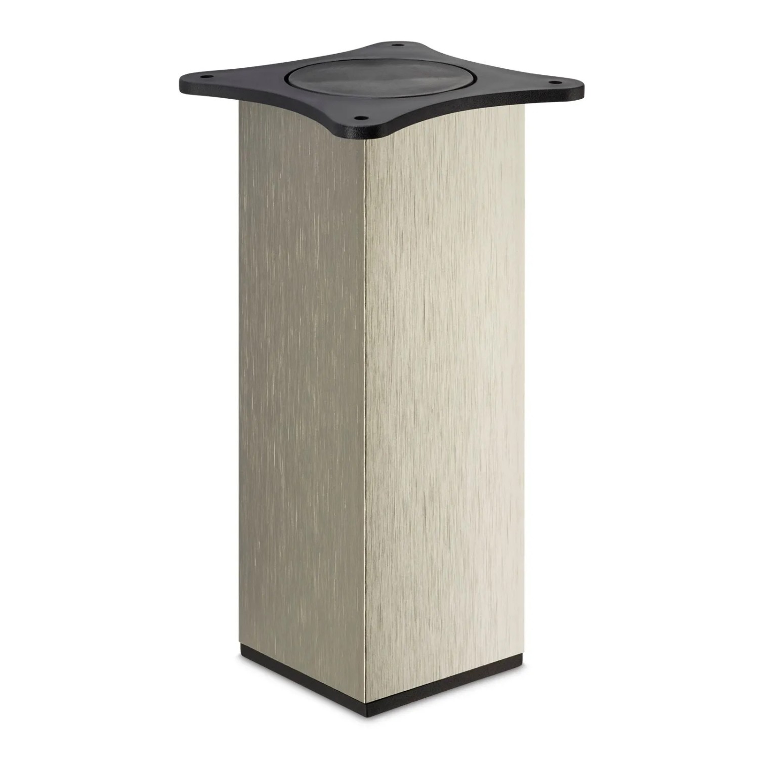 SOTECH Möbelfuß QUEBEC II 65 x 65 mm Höhe 200 mm Edelstahloptik