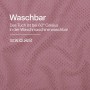 Bestlivings Microfaser Geschirrtuch Rose, waschbar bis 60°C, 4er Pack.