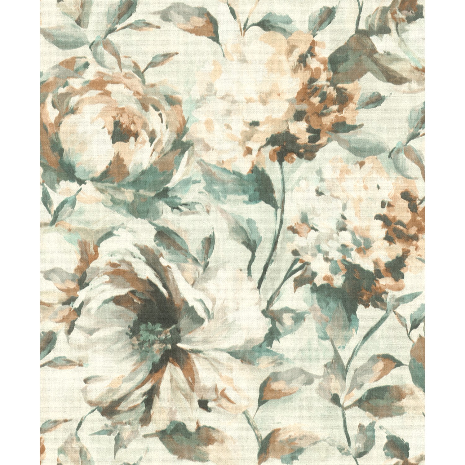 Rasch Vliestapete Florentine III 485134 Blumen Weiß 10,05x0,53m