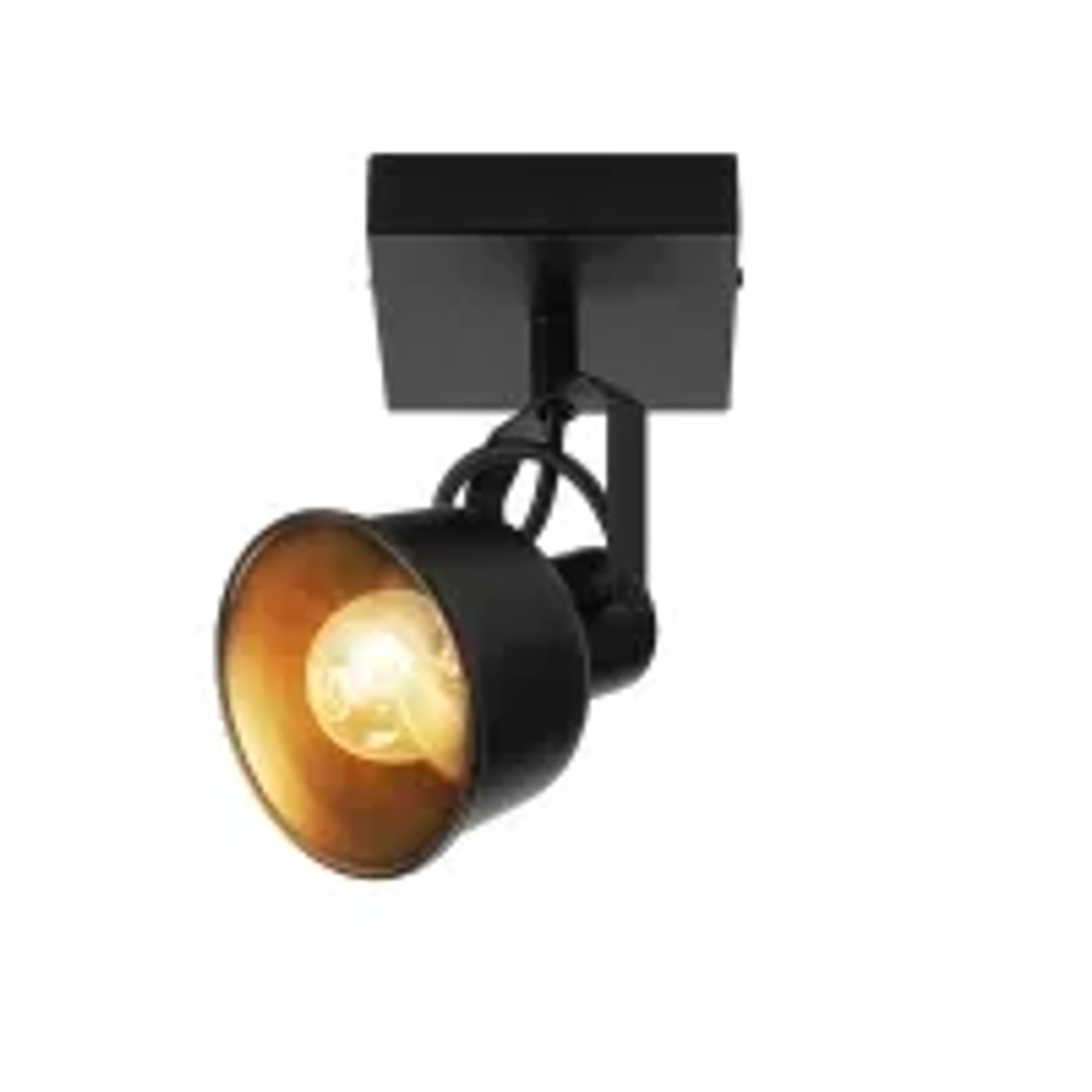 NETTLIFE Deckenleuchte aus Eisen Schwarz 10 cm-2