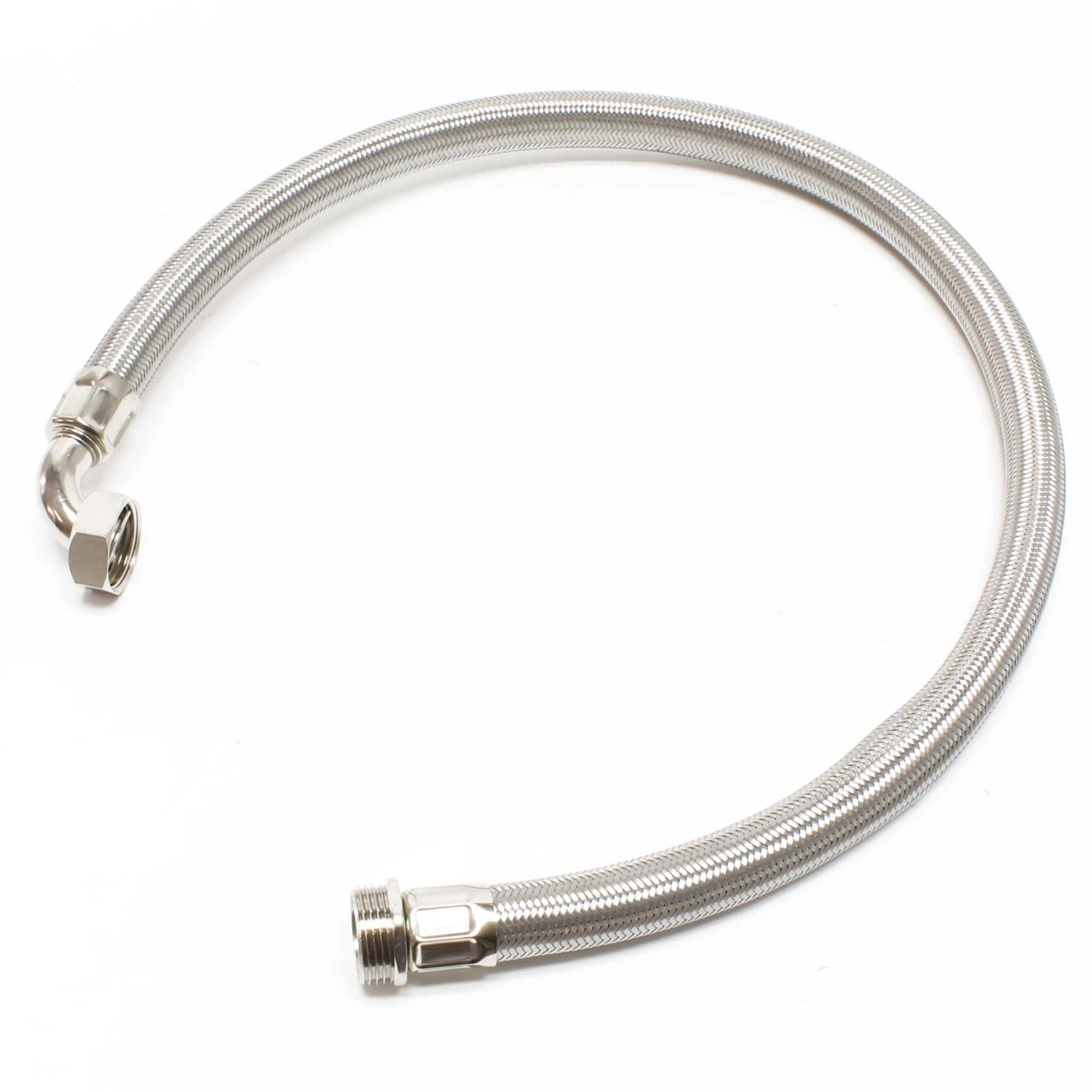 Wiltec Stahlflex Wasserschlauch 07M Dn25 3289Mm Flexschlauch Hauswasserwerke