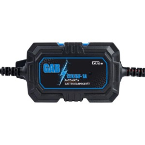 Güde Automatik Batterieladegerät GAB 12V/6V-1A, 6-stufig, für Auto-Elektrik.