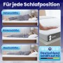 Arensberger GEL-Matratze LINA 140x200: Matratze H3 für Seiten-, Rücken- und Bauchschläfer, 11cm hoch.
