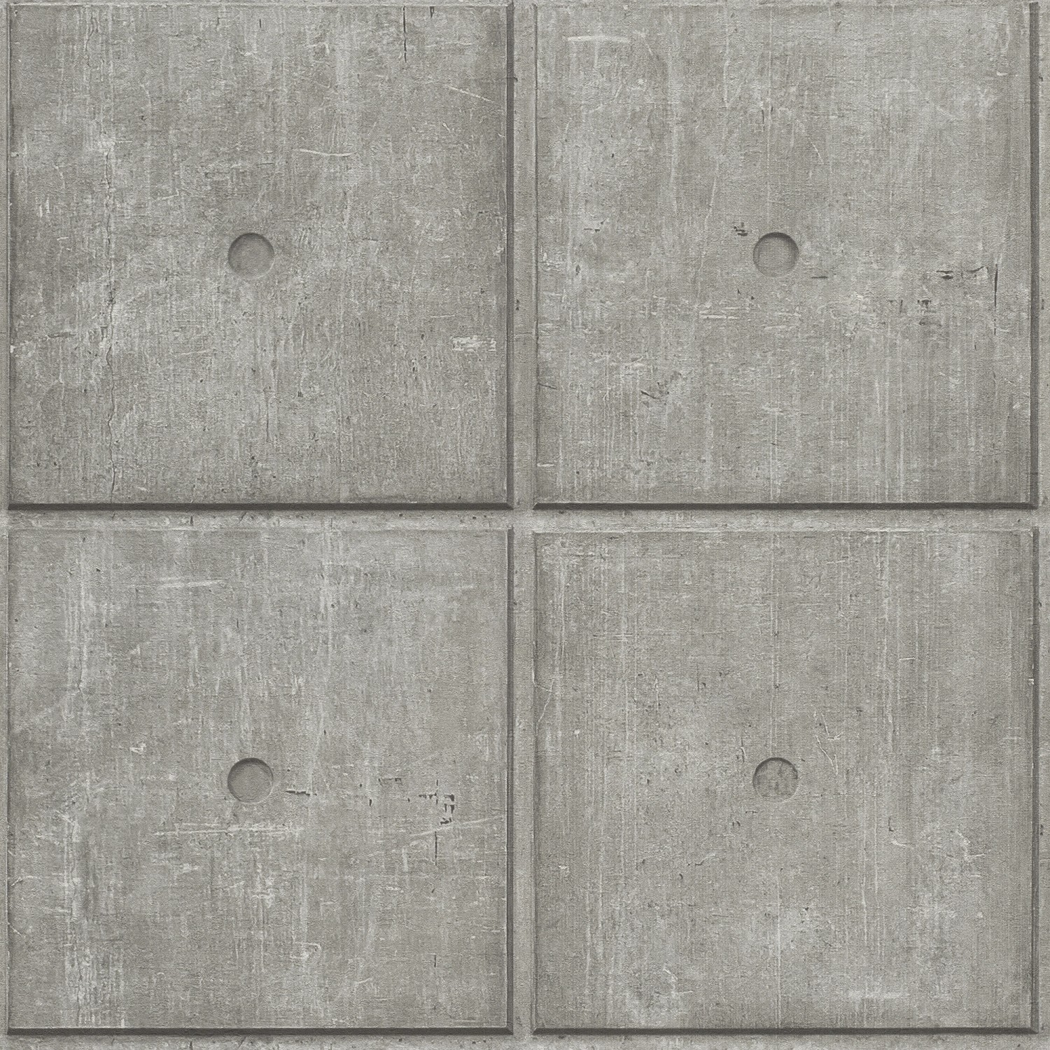 Rasch Vliestapete Factory V Fliese Grau-Concrete 10,05 x 0,53 m günstig online kaufen