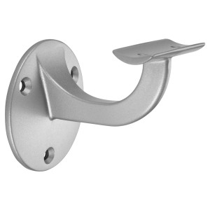 SOTECH Handlaufhalter COMPACT Silber Höhe 68 mm Ausladung 65 mm für Handläufe mit Ø 45 mm