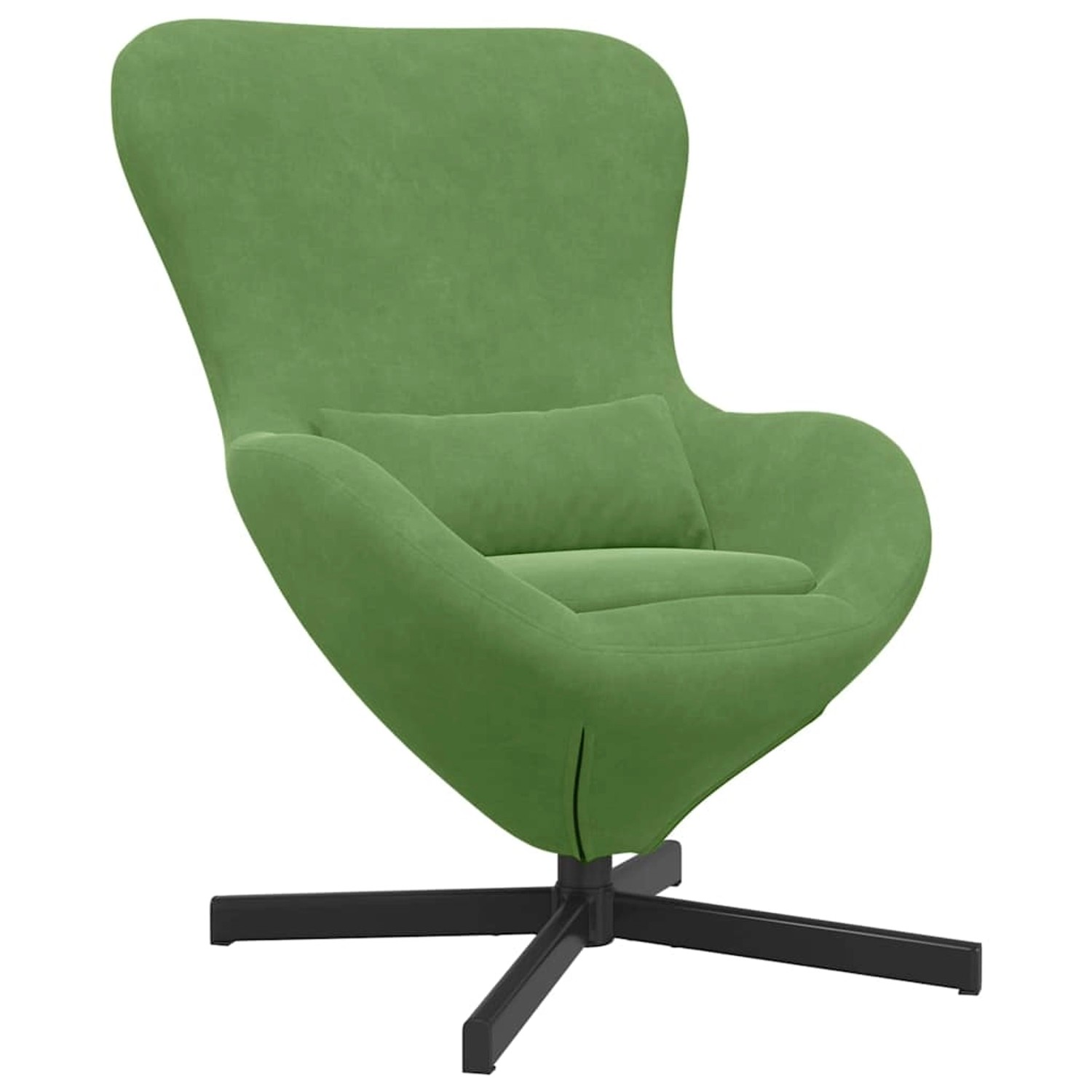 vidaXL Eiersessel Hellgrün 63 x 73 x 90 cm Samt 42002759 günstig online kaufen