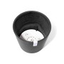 Dunkelgrauer Ecopots Amsterdam Pflanztopf 30 cm mit Bewässerungssystem.