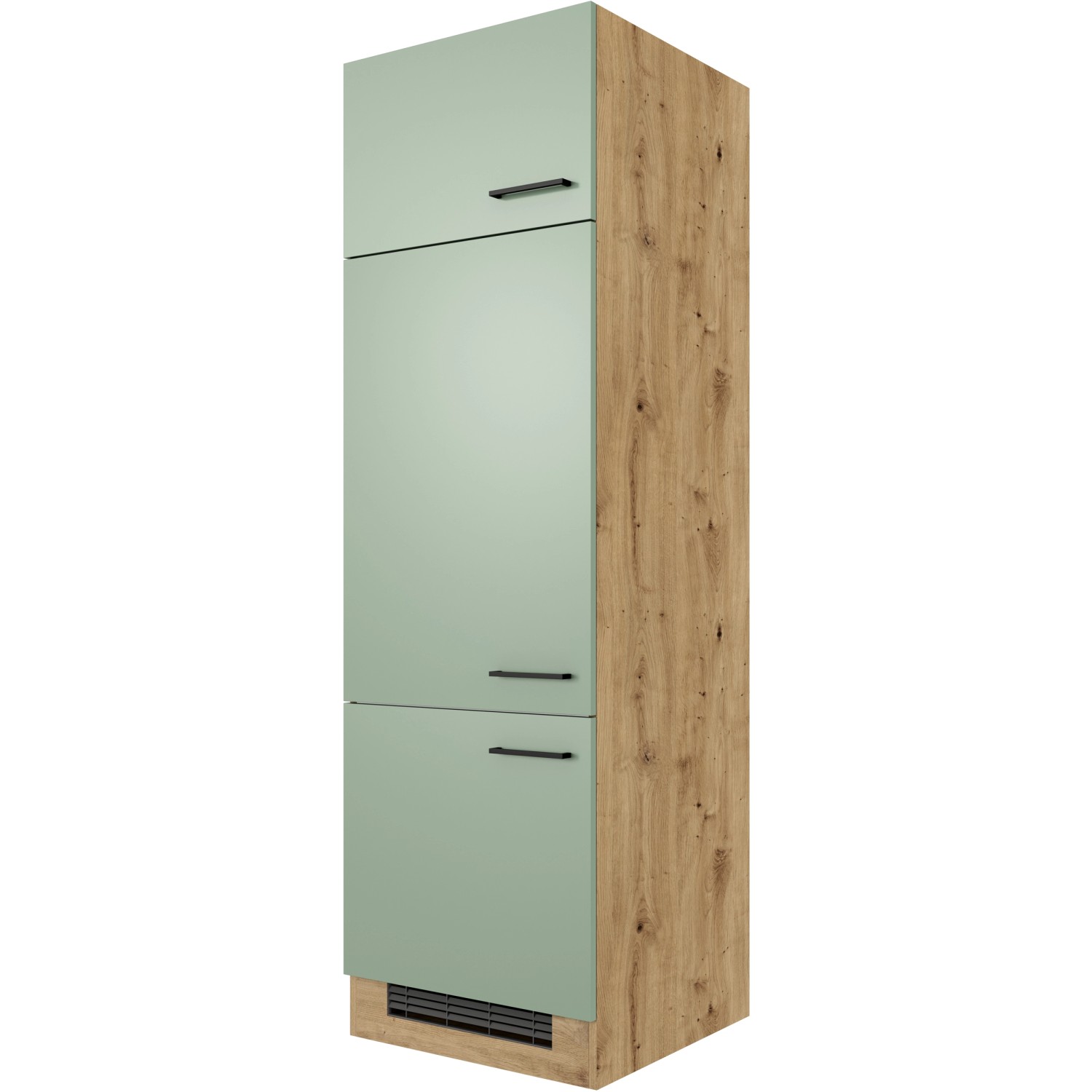 Flex-Well Exclusiv Geräteschrank Cara 60cm (H200cm) Schilfgrün matt-Artisan E.