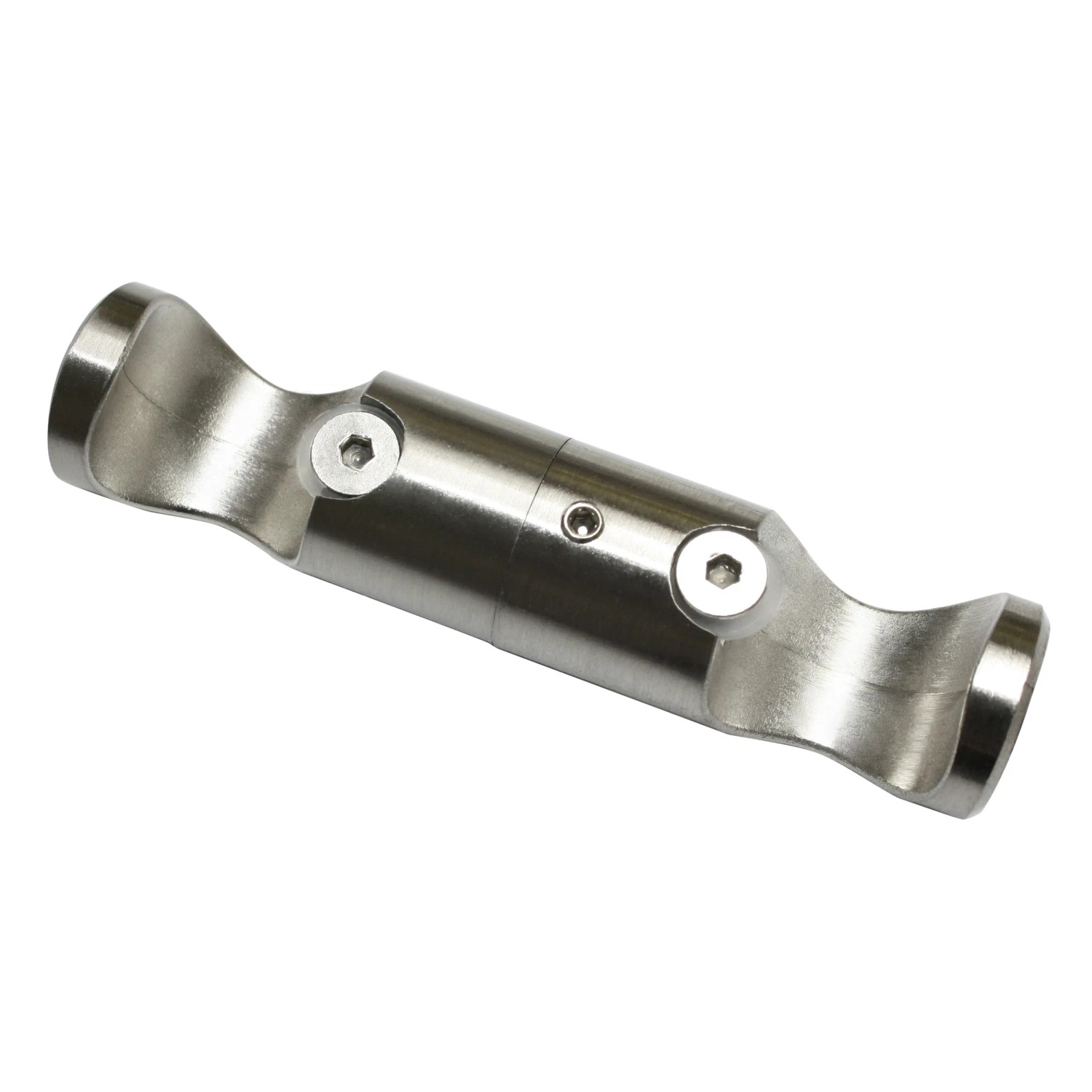 Gardinia Chicago Adapter für Deckenträger, Edelstahloptik, 5,5 cm.