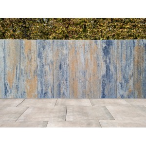 Diephaus Palisade Patea Muschelkalk, 100x25x8 cm, als Einfassung, Mauer oder Kante im Garten.