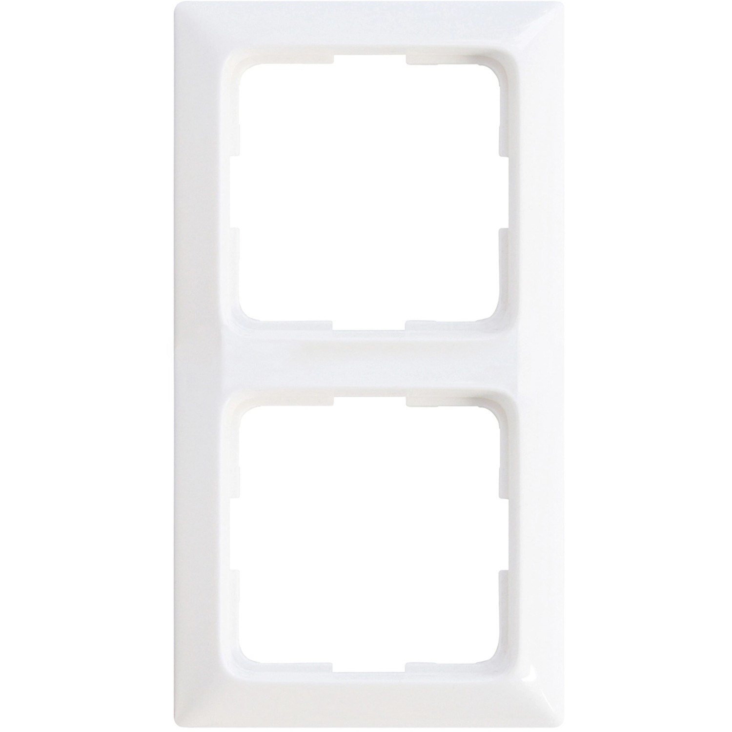 Legrand Abdeckrahmen 2-fach Creo Ultraweiß