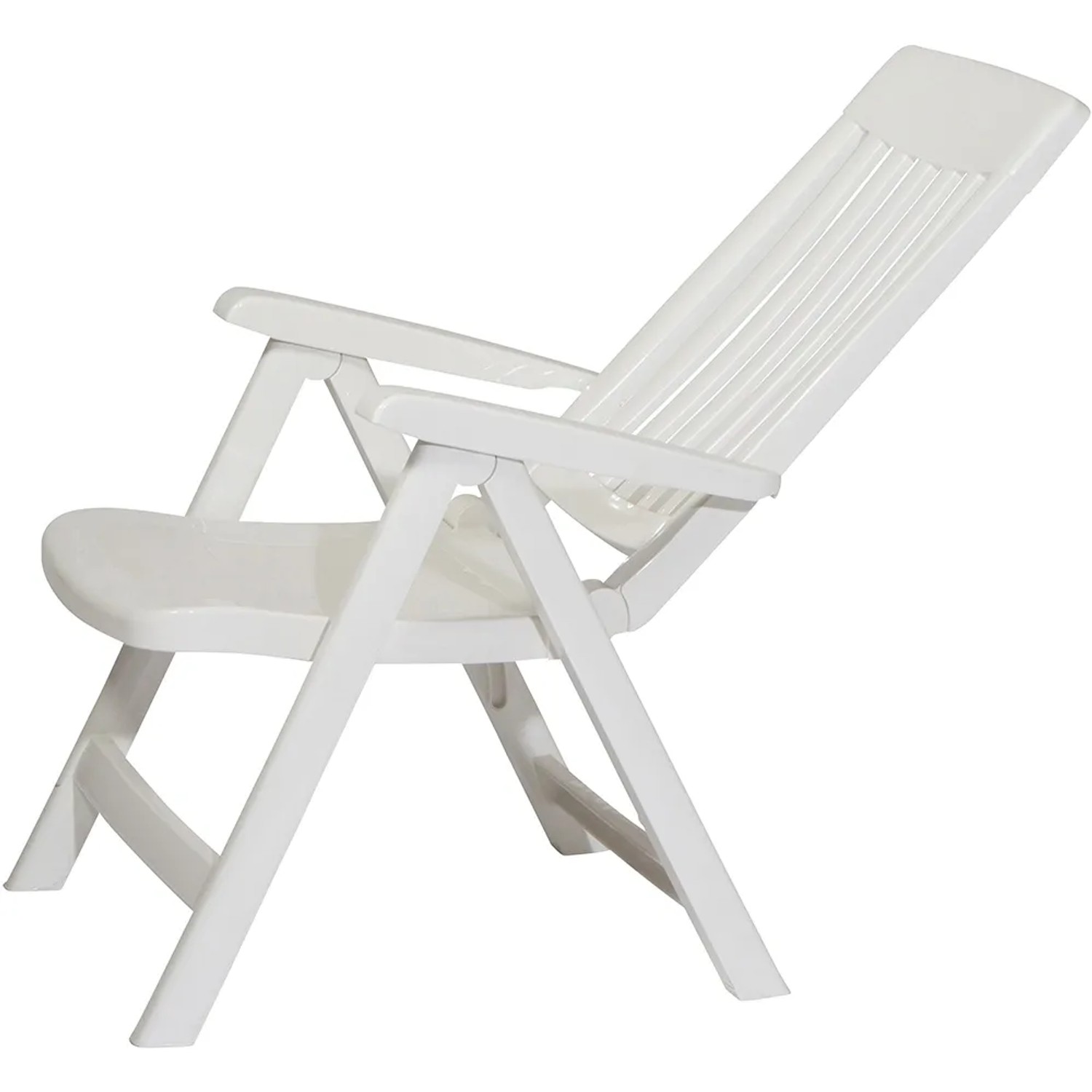 Klapstoel wit kunststof (wedding chair) | Kaak Event Rent