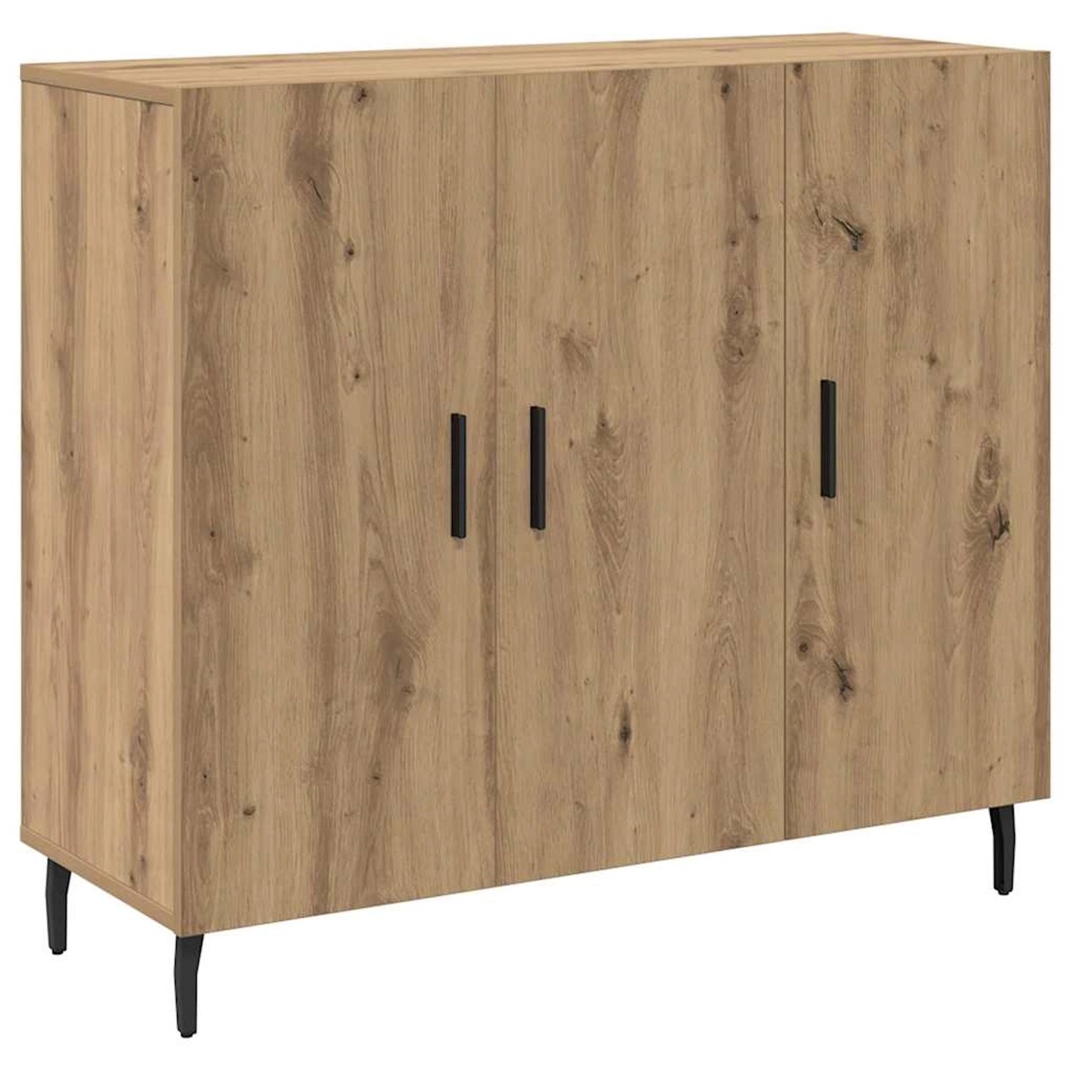 vidaXL Sideboard Braun 90 x 34 x 80 cm Holzwerkstoff 879587