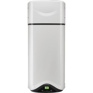 Ariston Warmwasserspeicher Nuos Evo A+ 110 l, Wandspeicher mit Wärmepumpe, weiß.
