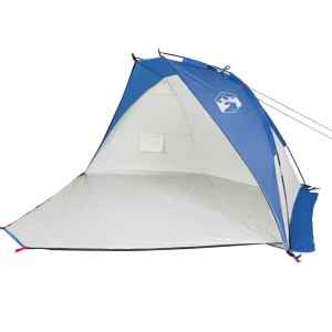 vidaXL Strandzelt Azurblau 268x223x125 cm 185T Polyester 94406