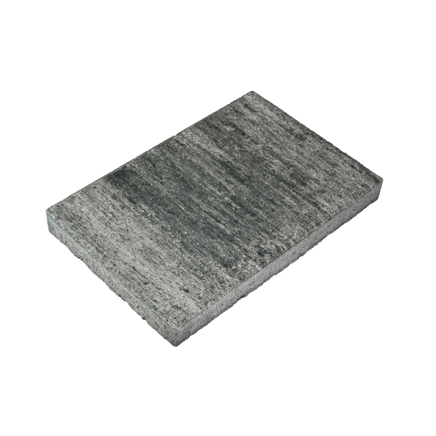 Diephaus Terrassenplatte Corso Weiß-Schwarz 30 cm x 20 cm x 3 cm