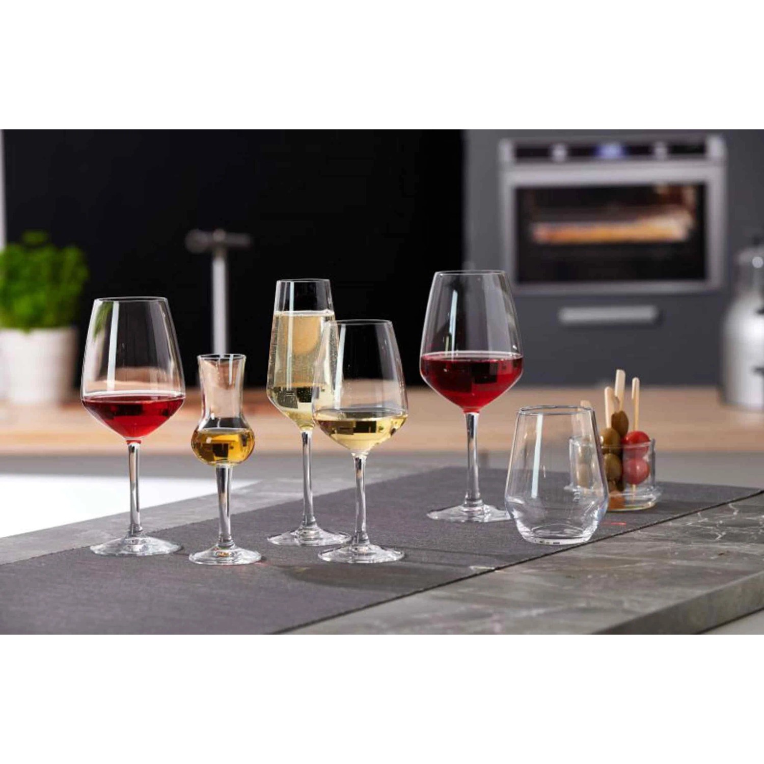 Ritzenhoff & Breker MAMBO Burgundergläser, 4er Set, 500ml. Elegante Weingläser für stilvolle Genussmomente.