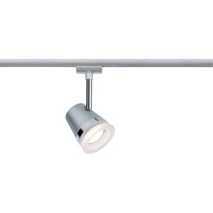 Paulmann URail Spot Cone, Chrom matt, für URail Schienensystem. Lichtakzent für Wohnräume.