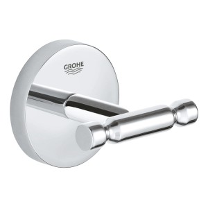 Grohe QuickFix Bademantelhaken Start Cosmopolitan, Chrom, Wandhaken.